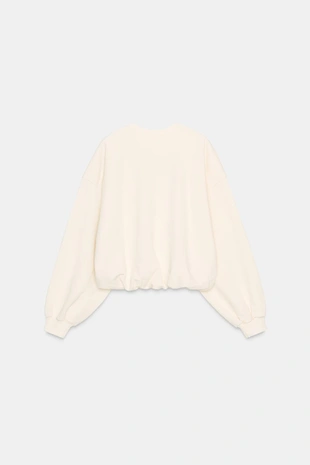 Толстовка с вышитой надписью в виде шара- Заказать в России