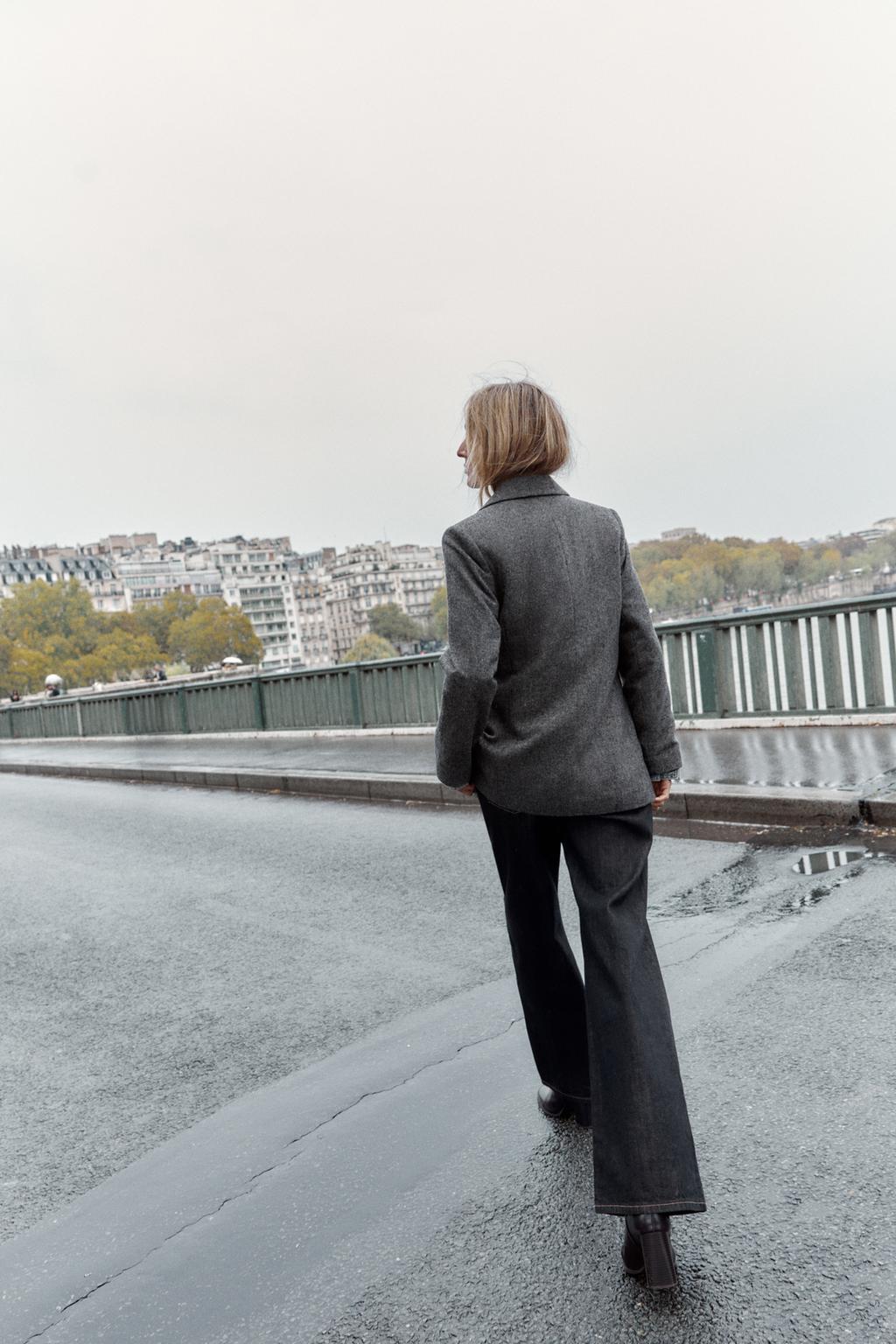 БЛЕЙЗЕР В ЁЛОЧКУ С ШЕРСТЬЮ