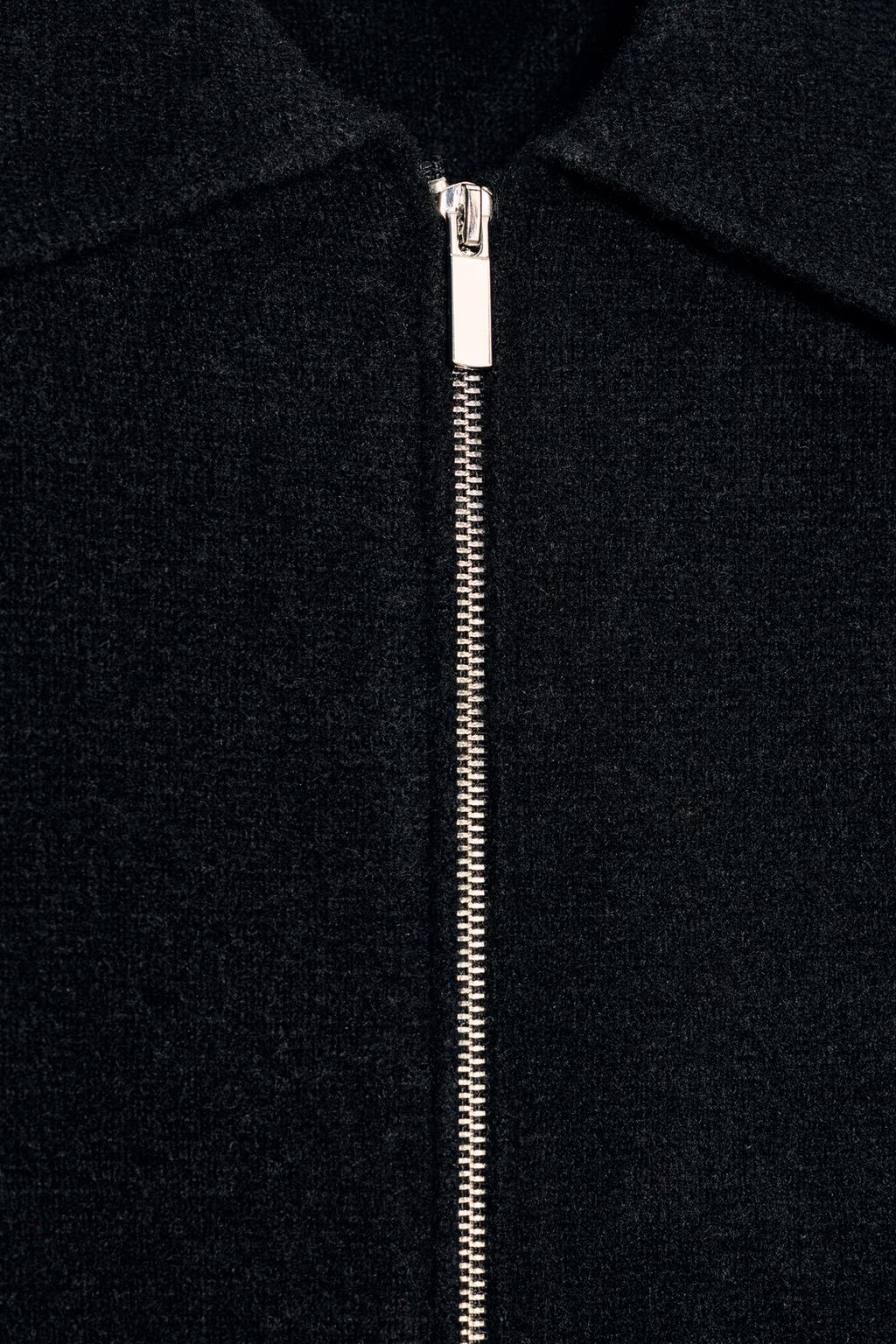 ТРИКОТАЖНЫЙ БОМБЕР НА МОЛНИИ