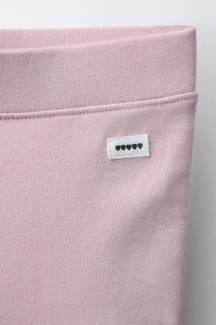 Pink / Mauve | 1880/619/668 - Zara Легинсы FLARE из интерлока с этикеткой