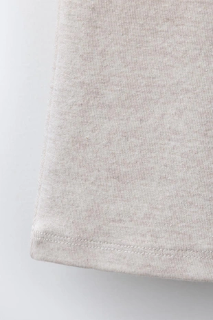 Легинсы FLARE из интерлока с этикеткой