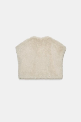 Жилет из искусственного меха- Заказать в России