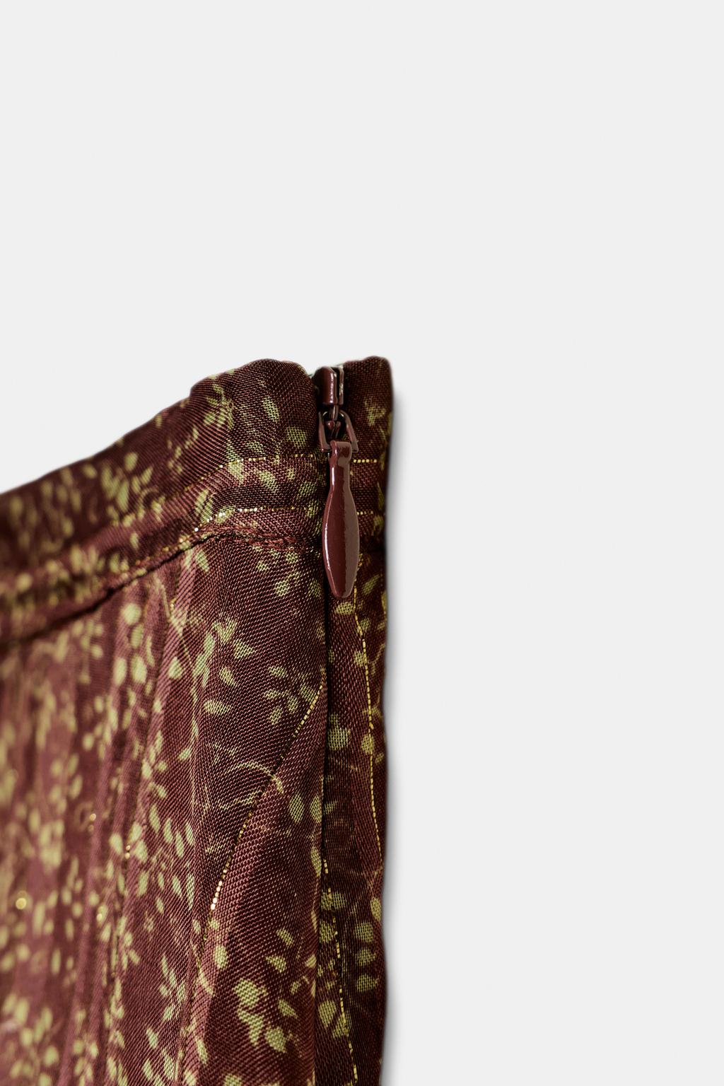 ДЛИННАЯ ЮБКА С ПРИНТОМ — ZW COLLECTION