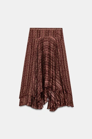 Длинная юбка с принтом — ZW COLLECTION- Заказать в России