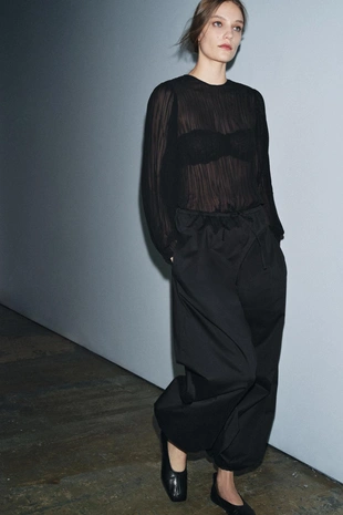 Плиссированная блуза ZW COLLECTION- Заказать в России