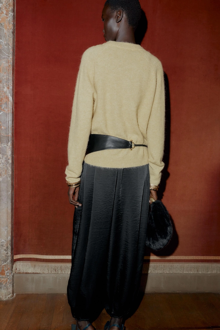 Свитер из шерсти и альпаки