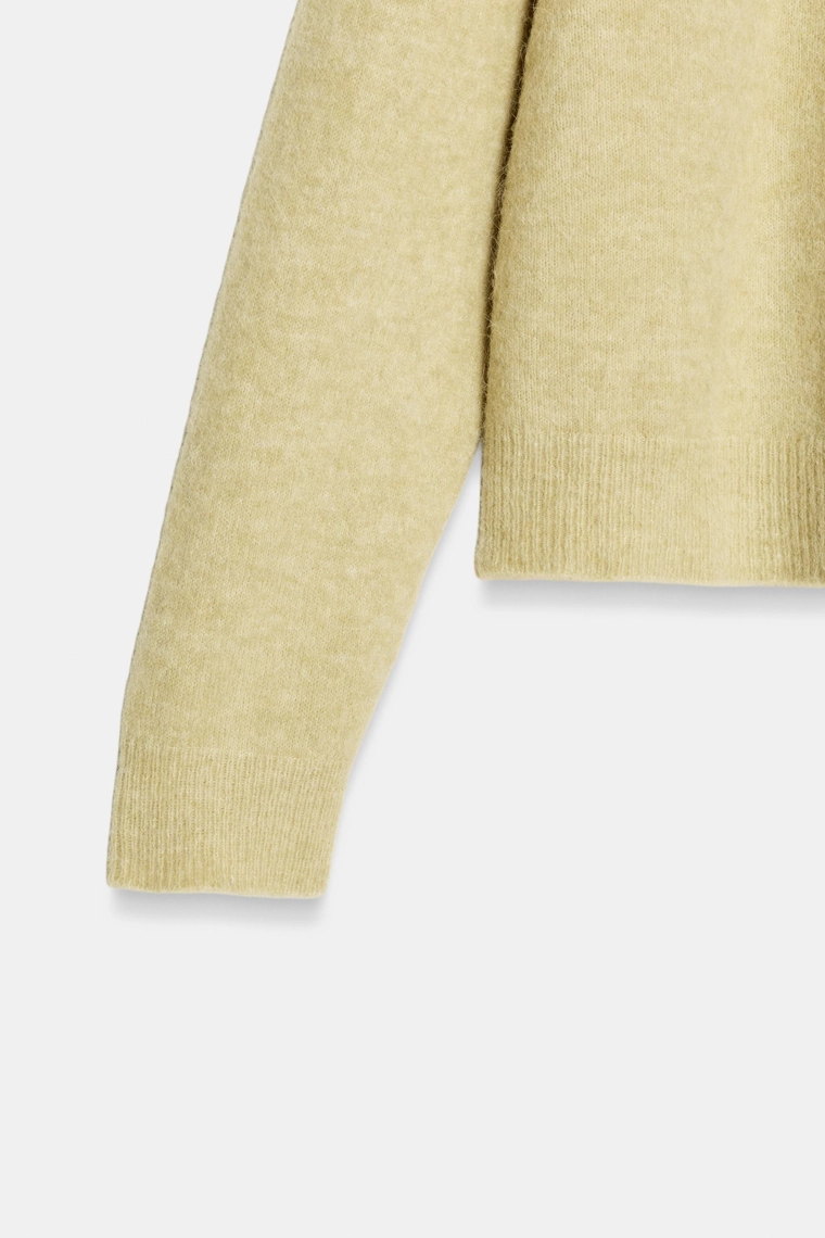 Свитер из шерсти и альпаки