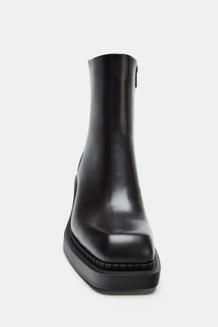 Ботильоны на блочном каблуке- Заказать в России