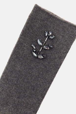 Гладкие носки с украшениями- Заказать в России