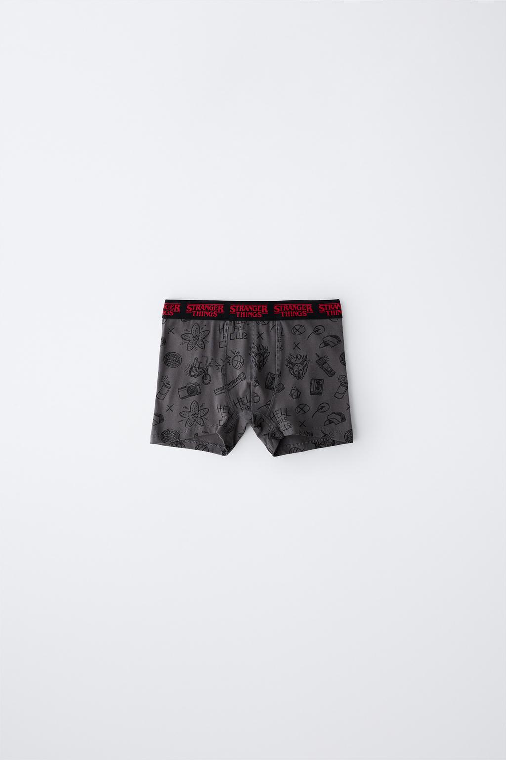 6-14 ЛЕТ/НАБОР ИЗ ДВУХ ТРУСОВ-БОКСЕРОВ STRANGER THINGS ™/ © NETFLIX