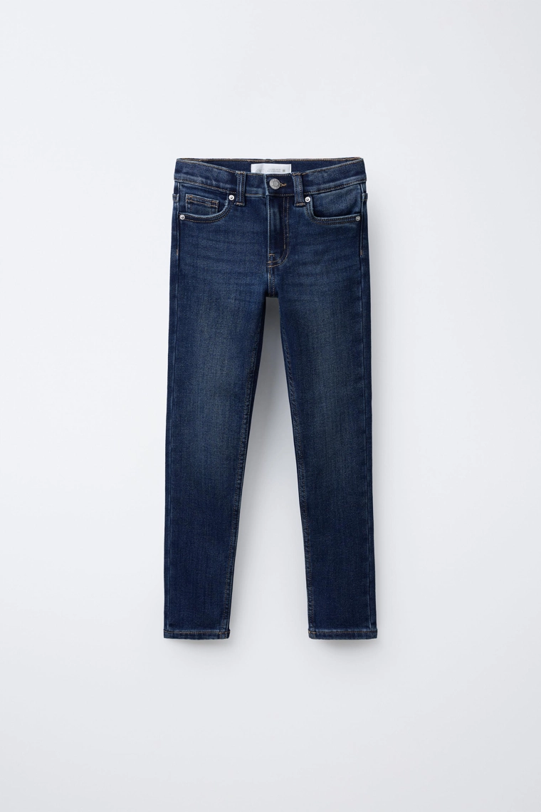 Джинсы скинни с мягким ворсом