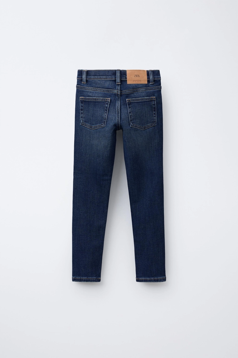 Джинсы скинни с мягким ворсом