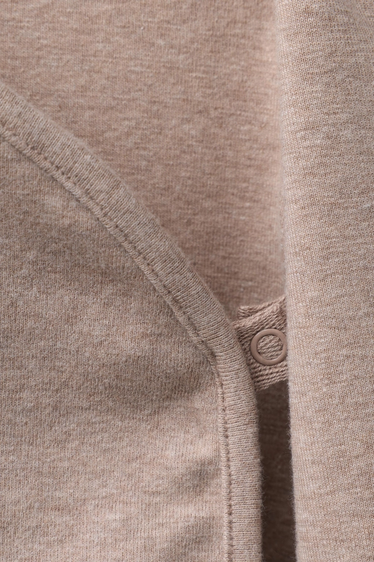 Набор из меланжевого боди и леггинсов