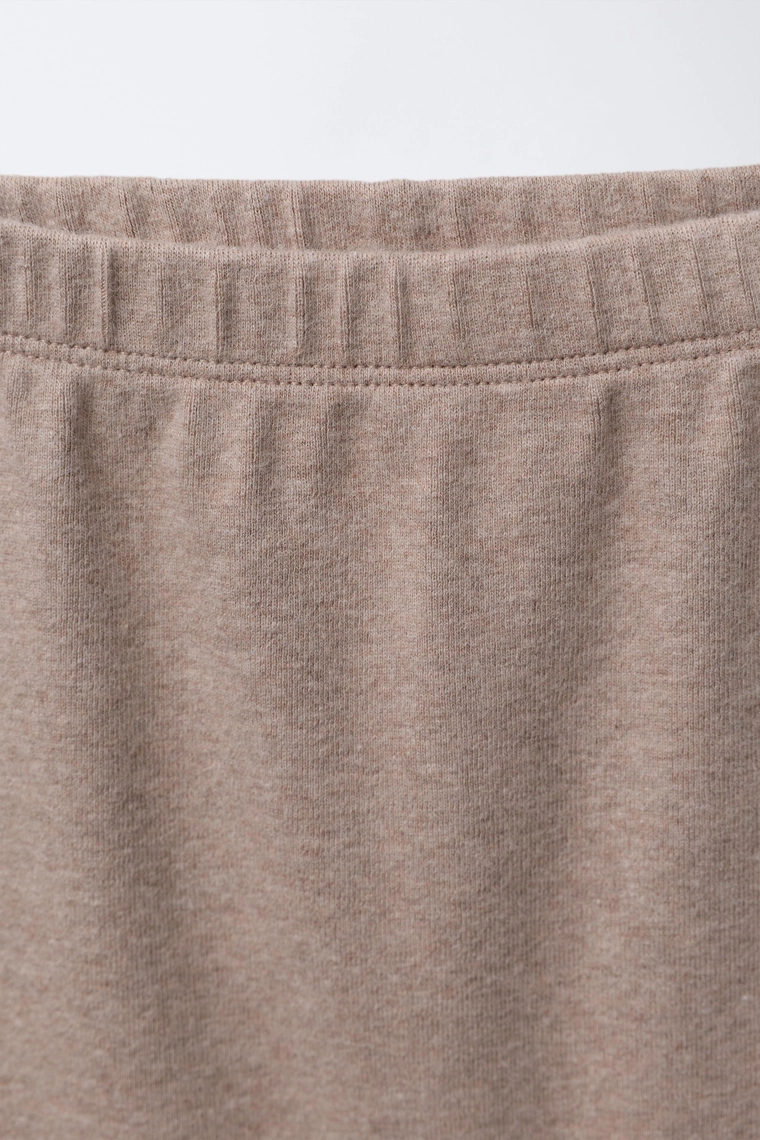 Набор из меланжевого боди и леггинсов