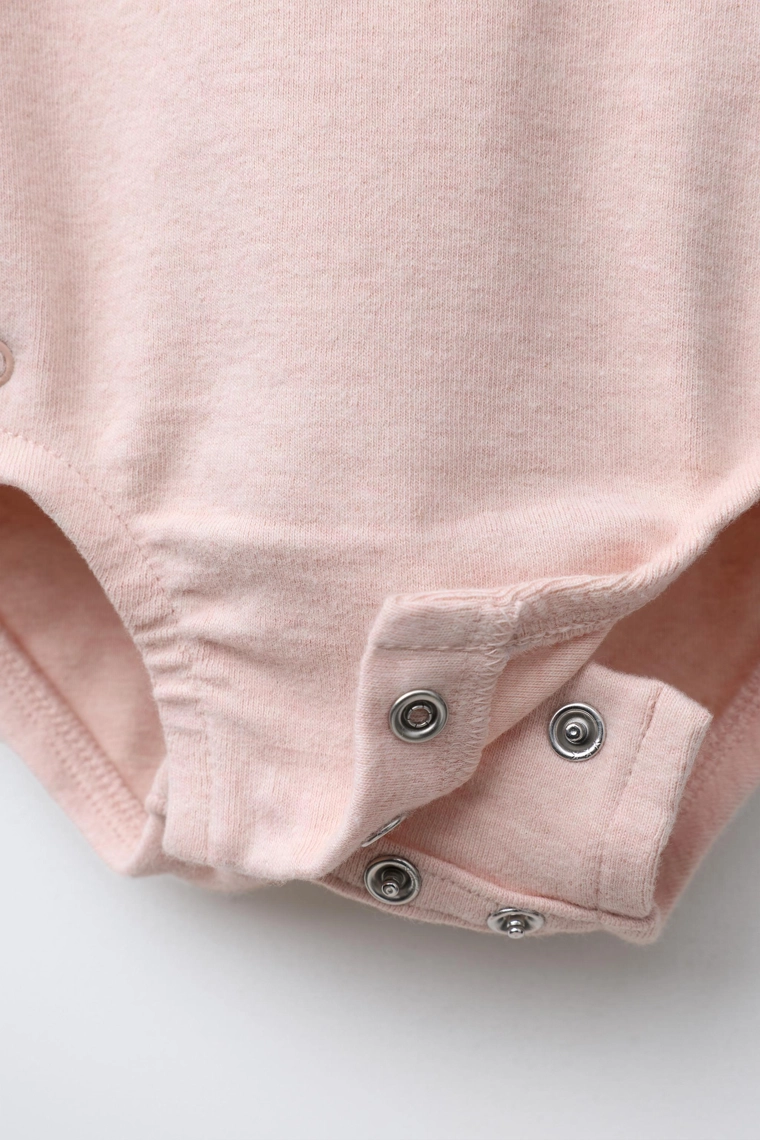 Набор из меланжевого боди и леггинсов