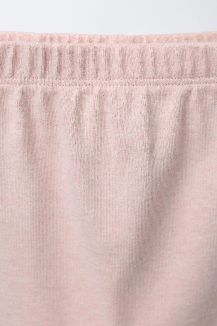 Набор из меланжевого боди и леггинсов