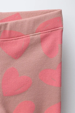 Комплект из толстовки и легинсов с принтом- Заказать в России