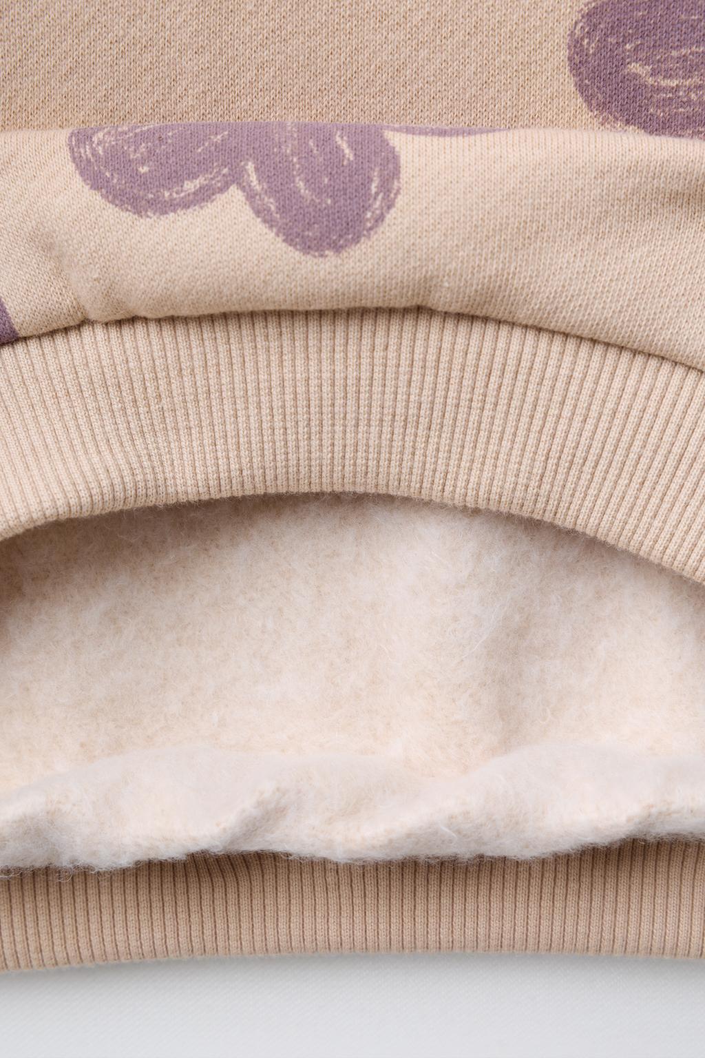 КОМПЛЕКТ ИЗ ТОЛСТОВКИ И ЛЕГИНСОВ С ПРИНТОМ