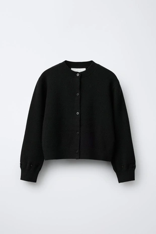 Купить Zara Трикотажный кардиган со съемными перьями