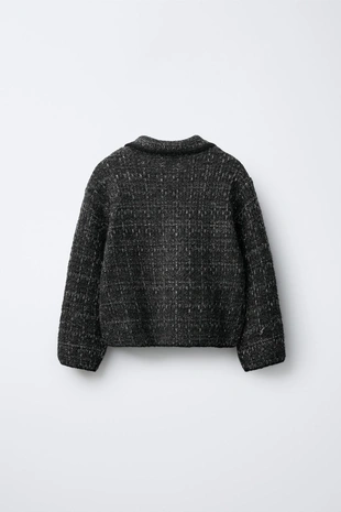 Кардиган с блёстками и бархатными бантами- Заказать в России