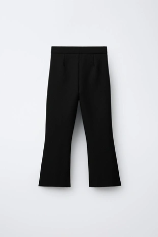 Black | 3152/700/800 - Zara Брюки-клеш в стиле костюмных
