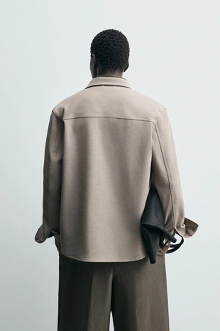 Трикотажная куртка-рубашка M.T. BA. M/L- Заказать в России