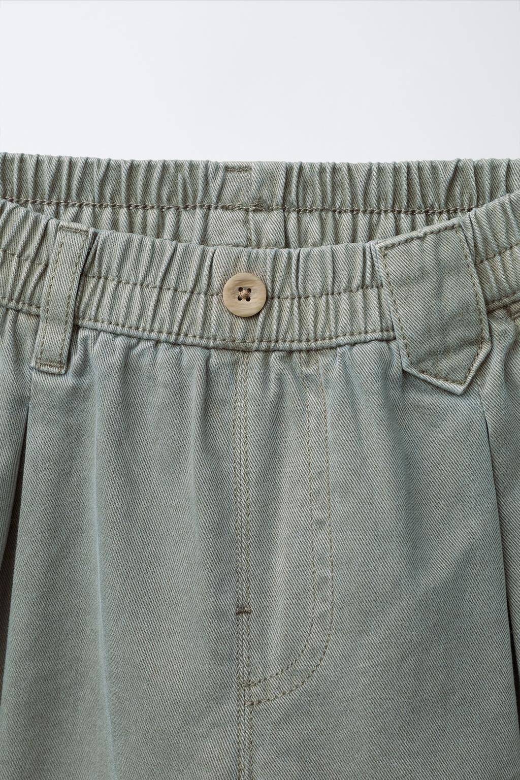 БРЮКИ BALLOON С ЗАЩИПАМИ