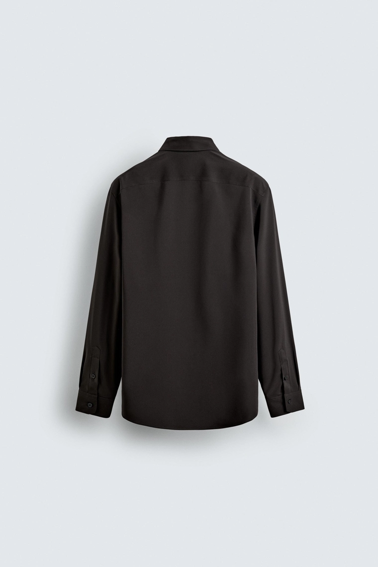 Рубашка с узким кроем