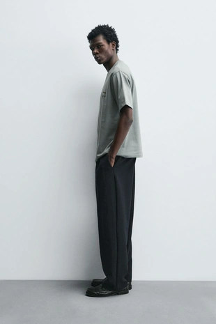 Футболка с вышивкой в виде рыбы- Заказать в России