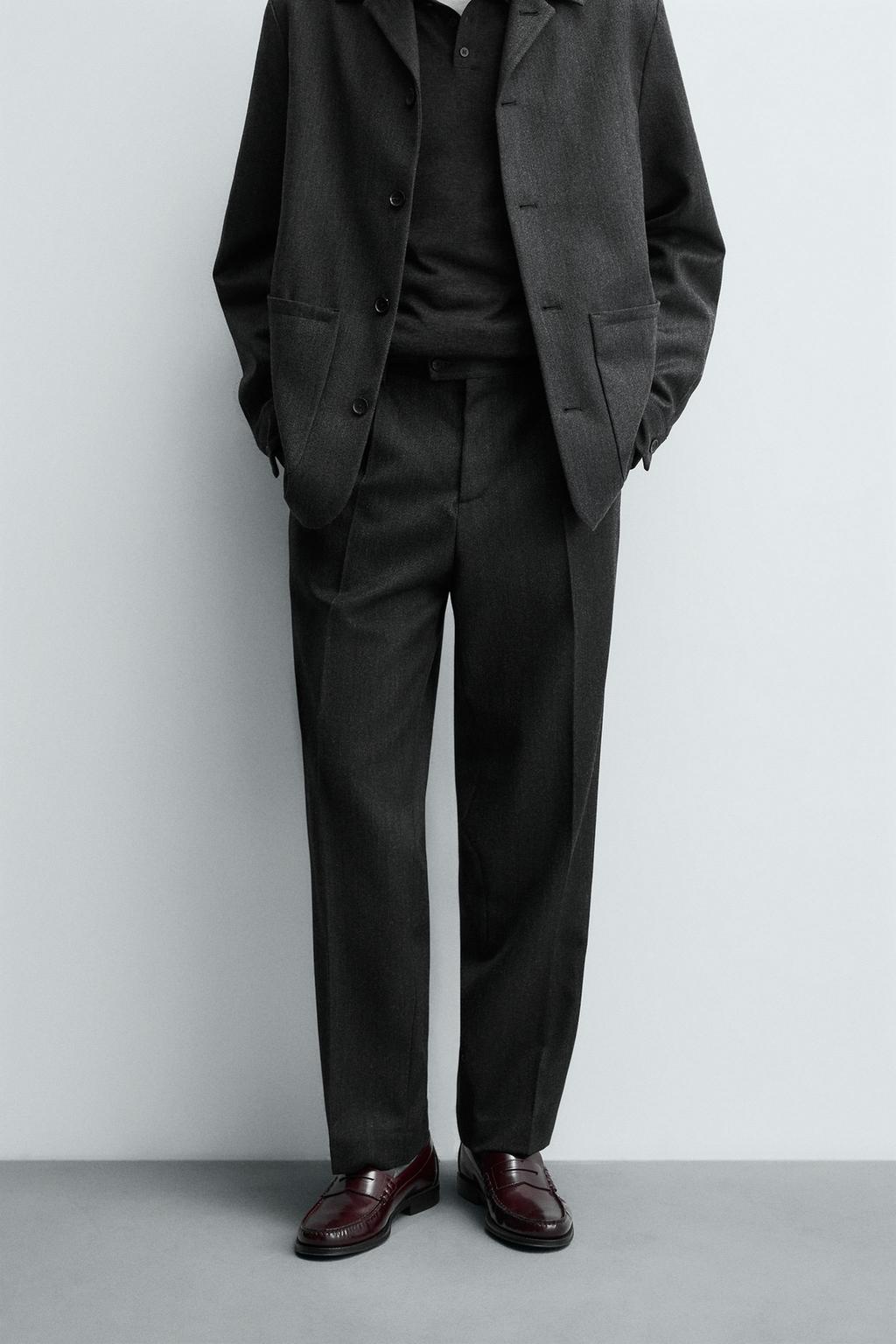 БРЮКИ ИЗ 100% ШЕРСТИ