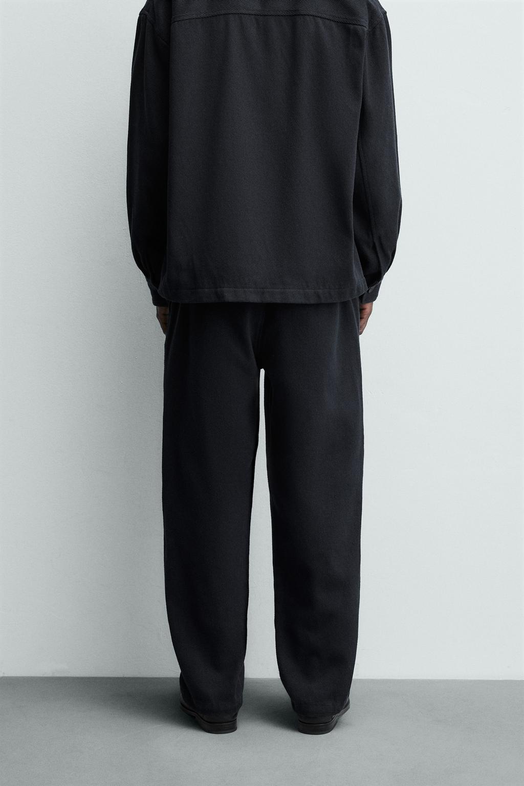 БРЮКИ REGULAR FIT ИЗ ТВИЛА