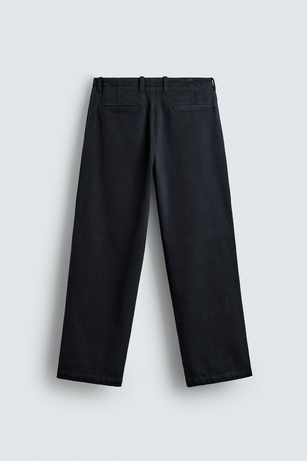 БРЮКИ REGULAR FIT ИЗ ТВИЛА
