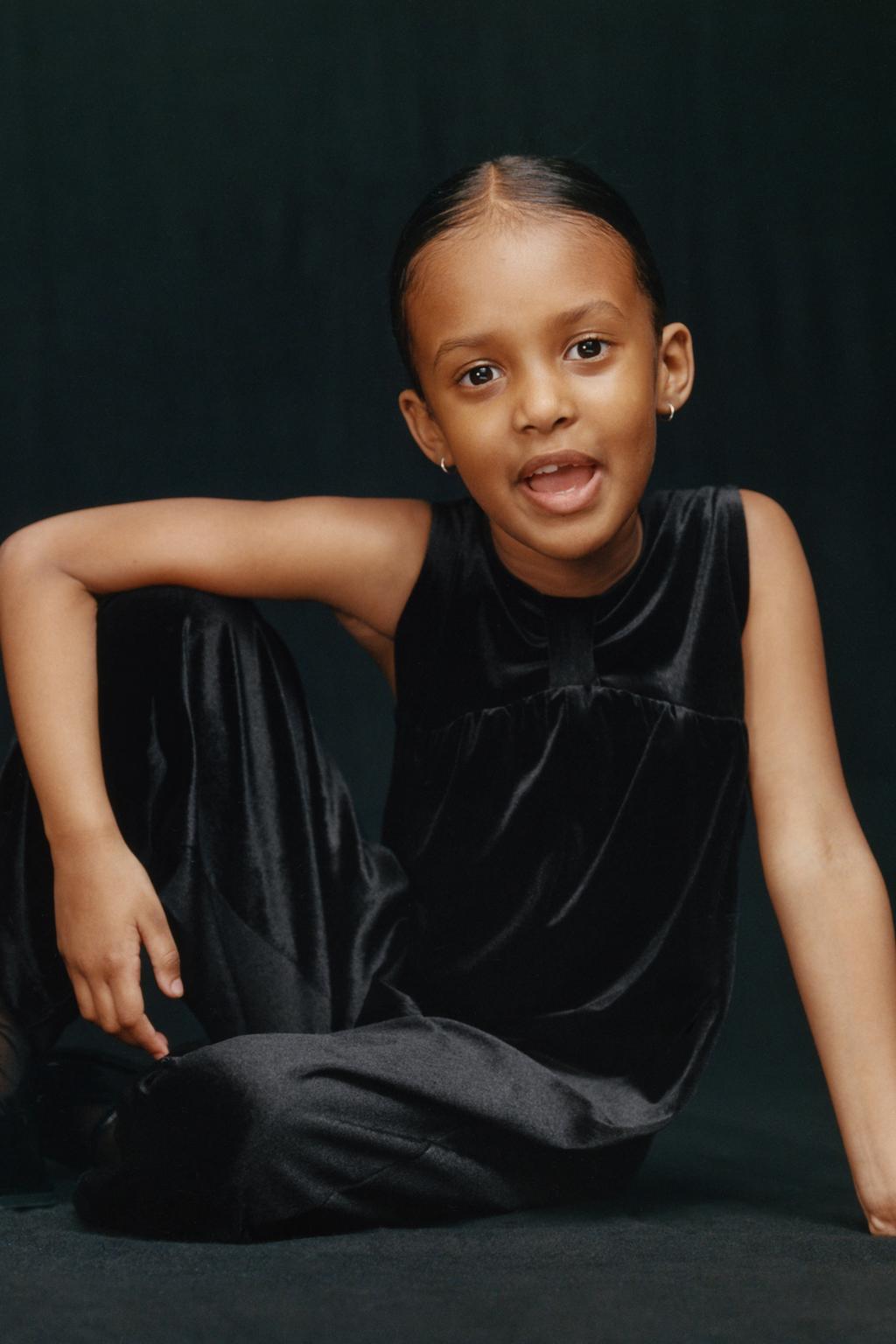 ДЛИННЫЙ БАРХАТНЫЙ КОМБИНЕЗОН С БАНТОМ