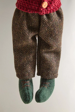 Детская веселая игрушка-эльф на рождество- Заказать в России