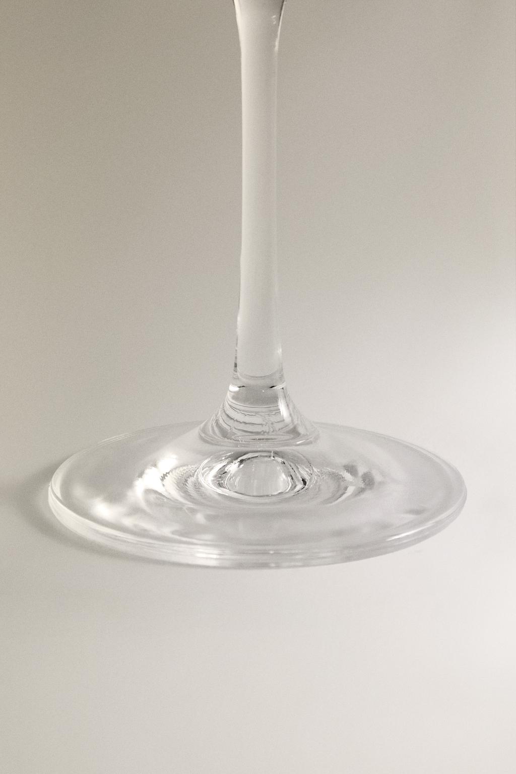 Рождественская бокал для вина с линиями