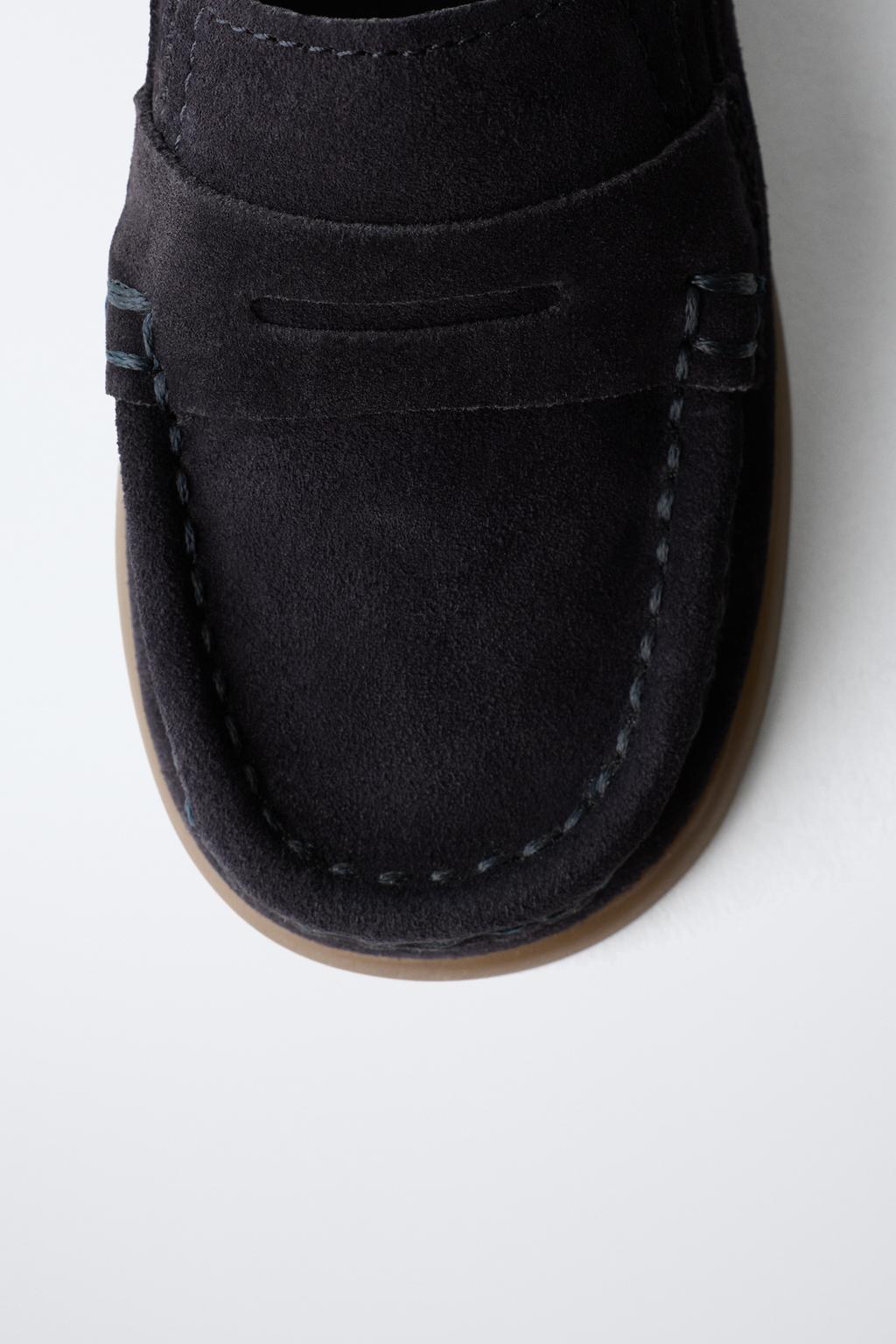 КОЖАНЫЕ МОКАСИНЫ С ОТДЕЛКОЙ