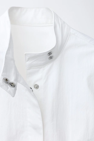 Рубашка из поплина в стиле конного спорта- Заказать в России