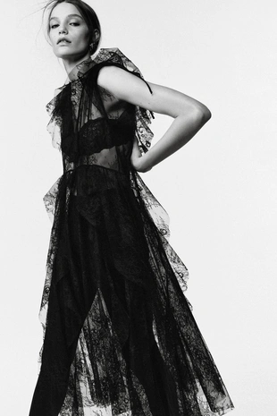 Кружевное платье миди — LIMITED EDITION- Заказать в России