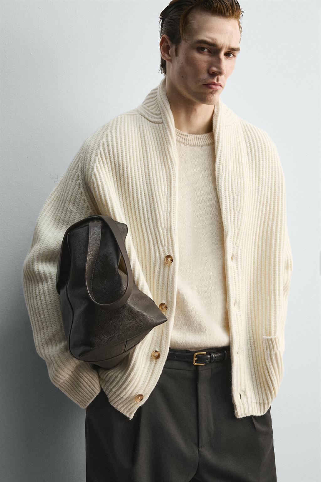 КАРДИГАН С РЕЛЬЕФНЫМ УЗОРОМ - LIMITED EDITION