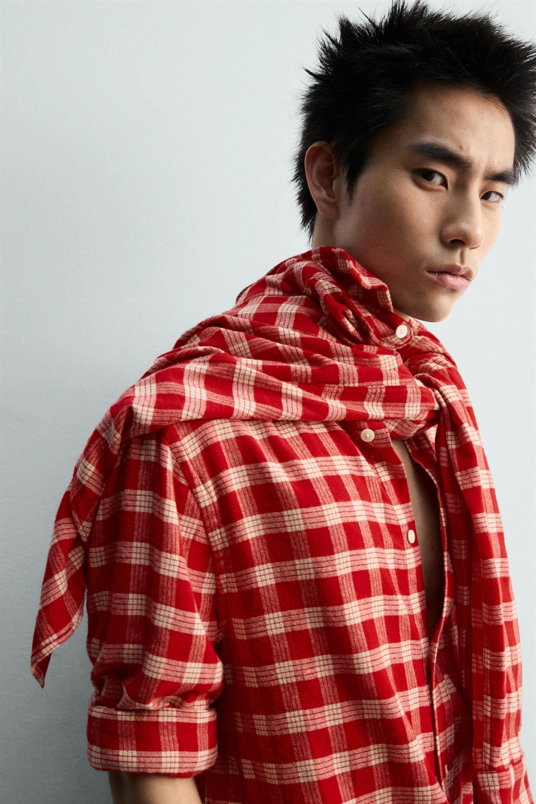 Рубашка в клетку limited edition