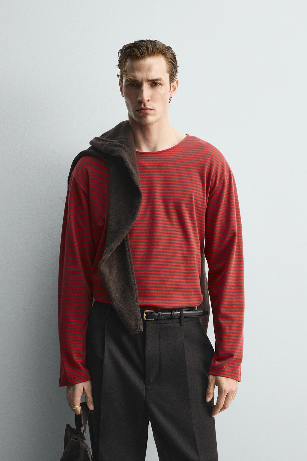 ЖАККАРДОВАЯ ФУТБОЛКА В ПОЛОСКУ ОГРАНИЧЕННАЯ СЕРИЯ