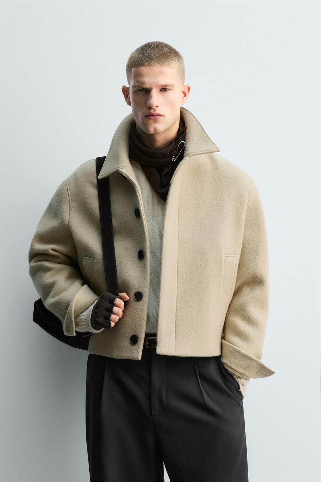 КУРТКА ИЗ СМЕСОВОЙ ШЕРСТИ LIMITED EDITION