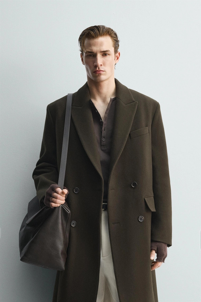 Пальто в клетку из шерсти и кашемира ограниченной коллекции