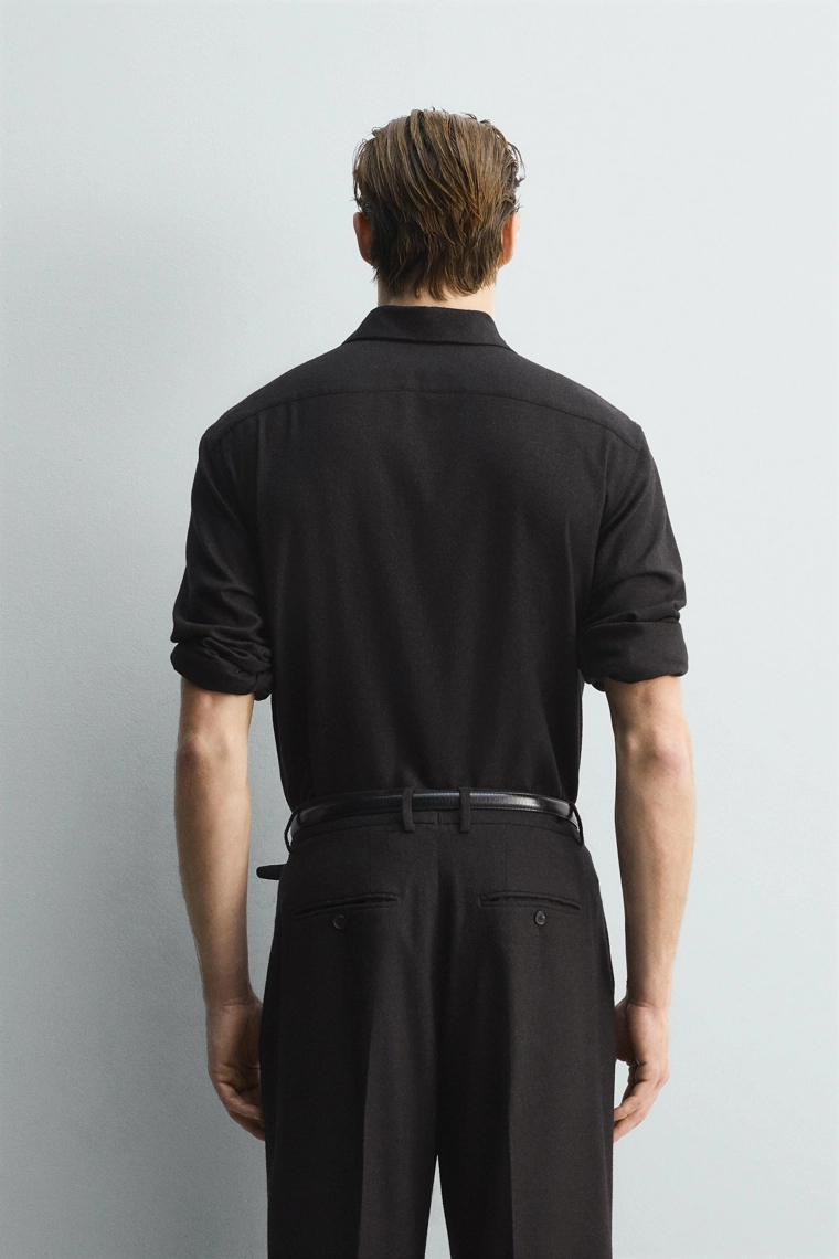 Рубашка из ограниченной коллекции из шерстяного микса