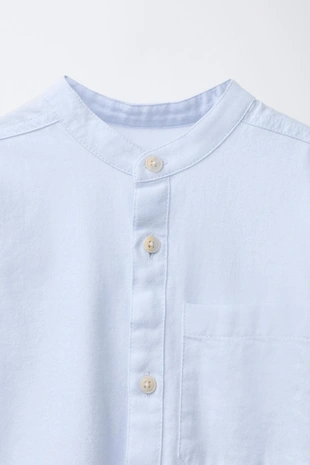 Рубашка с воротником-стойкой SOFT TOUCH - Заказать в России