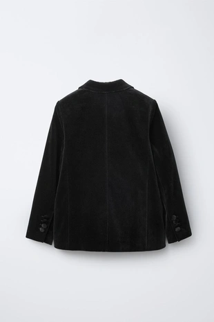 Костюмный блейзер из бархата- Заказать в России