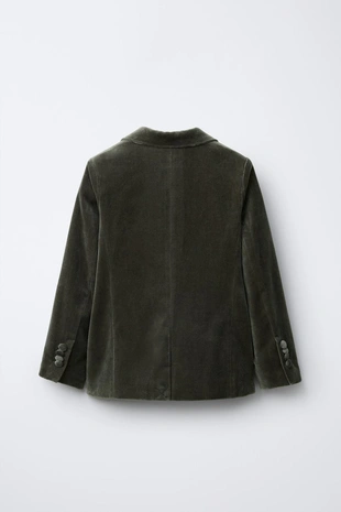 Костюмный блейзер из бархата- Заказать в России