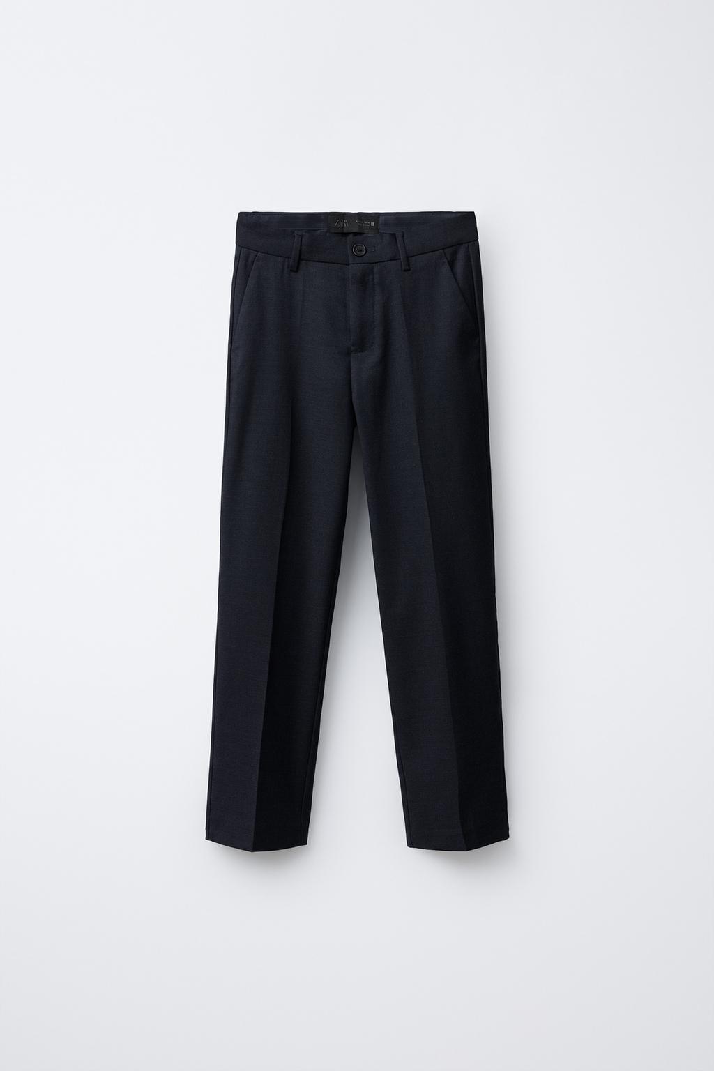 КОСТЮМНЫЕ БРЮКИ ИЗ РЕЛЬЕФНОЙ ТКАНИ