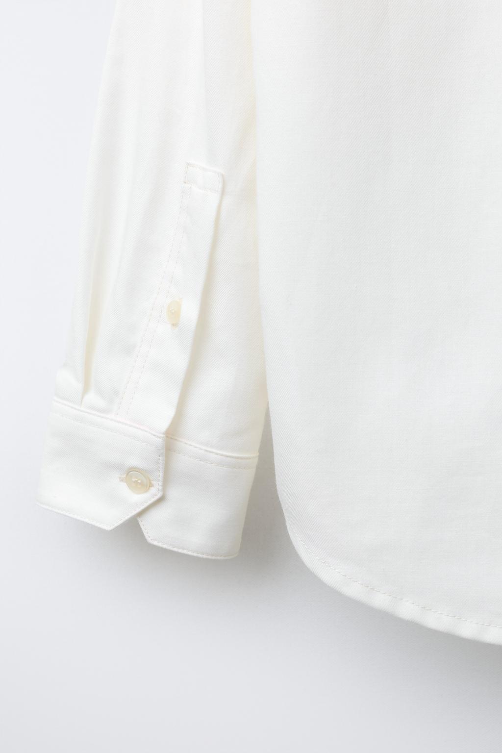 ОДНОТОННАЯ ХЛОПКОВАЯ РУБАШКА