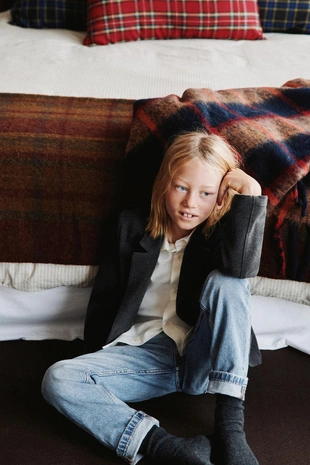 Однотонная хлопковая рубашка- Заказать в России